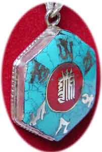 Inlay  Kalachakra Anh�nger