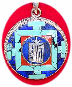 Kalachakra Mandala Anh�nger