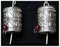 Gebetsm�hlen Ohrringe 