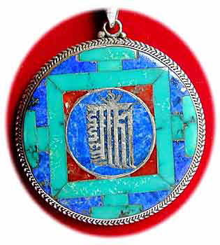 Kalachakra Mandala Anh�nger