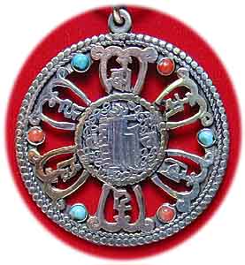 Schutzamulett mit Mantra