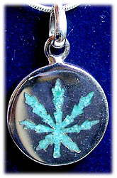 Gl�cksanh�nger Hanfblatt