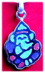 Inlay Anh�nger Ganesh 