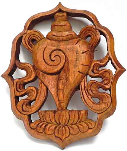 Tibetisches Gl�ckssymbol Shanka