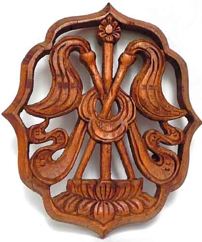 Tibetisches Gl�ckssymbol Dhwoja