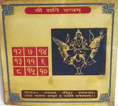 Shani Yantra