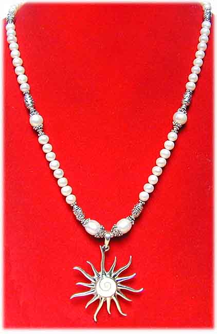 Sonnenamulettkette Shivas Eye