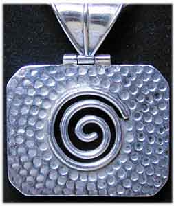 Anh�nger  keltische Spirale