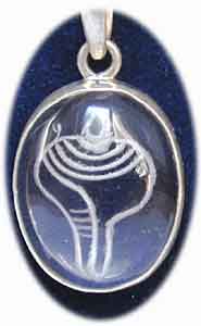 Shanka Amulett Bergkristall