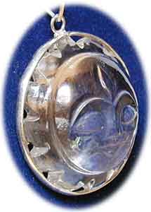 Sonnenamulett Anh�nger Kristall