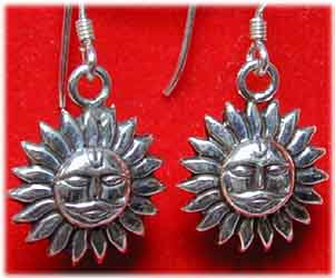 Sonnen Ohrringe  