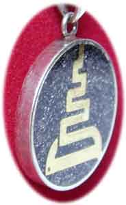 Inlay Stupa Anh�nger